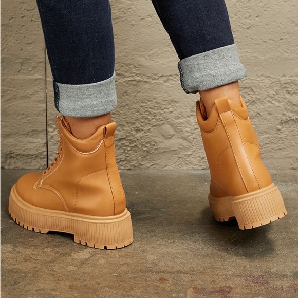 East Lion Corp Platform Combat Boots - Picture 5 of 7